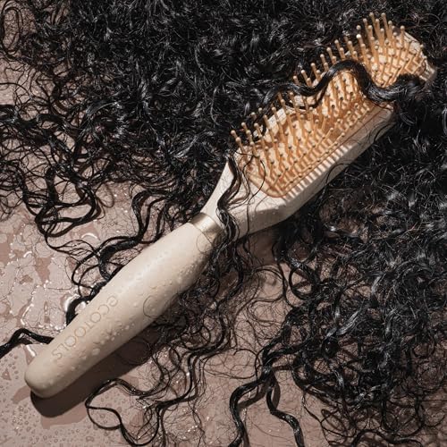 EcoTools Curl Activating Detangler Hairbrush for Curly & Wavy Hair - Image 5