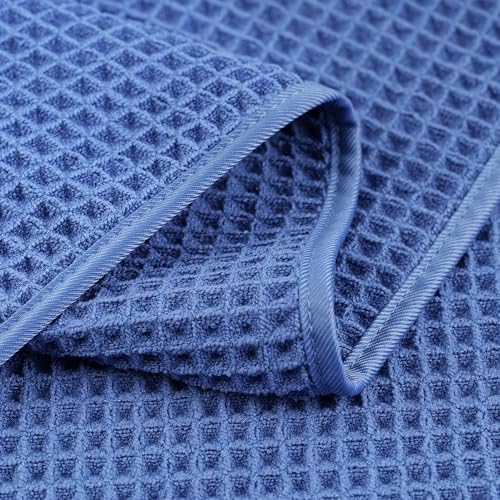 POLYTE 430 GSM Poly Blend Microfiber Quick Dry Waffle Hand Towel, 16x30 in - Image 4