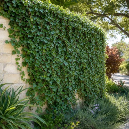 Creeping Fig Vine | 30 Live Plants | Ficus Pumila | Fast-Growing Ground Cover | Evergreen Climbing Vine for Walls & Trellises - Image 4