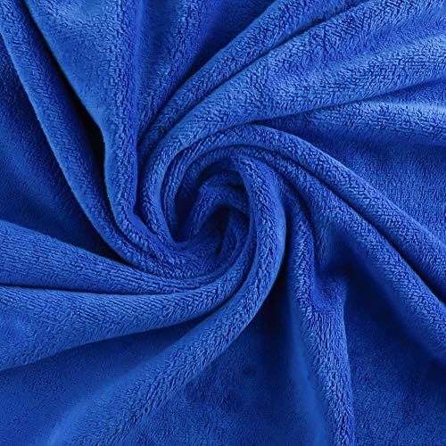 Large Microfiber Hair Towel for Curly Hair 23.6''x47'' Anti Frizz Hair Wrap Super Absorbent Curly Hair Drying Towel Large Multifunction Towel for Bath Spa Makeup, S.Blue - Image 5
