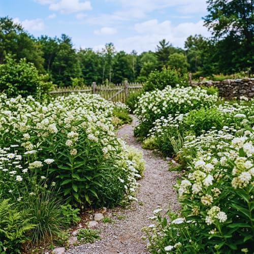 3 White Milkweed Live Plants, Milkweed Flower Plant, 5-7 Inc - Image 5