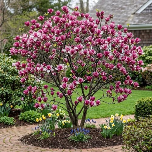 Ann Magnolia Tree Live Plant, Garden Flower Tree, 2.5 Inch Pot - Image 2