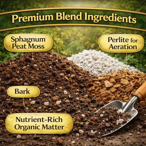 Potting Mix Soil 3 QT for Indoor Plants & Outdoor Gardening – Seed Starter Soil, All Purpose Planting Mix – Moisture Retaining, Fast Draining Soil for Seeds, Herbs, Flowers & Vegetables - Image 6