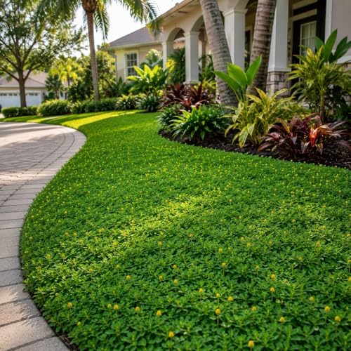 EcoTurf Perennial Peanut Grass | 1 Large Trade Gallon Size Plant | Arachis Glabrata | Live Ground Cover for Sustainable Landscaping, Drought-Tolerant - Image 2