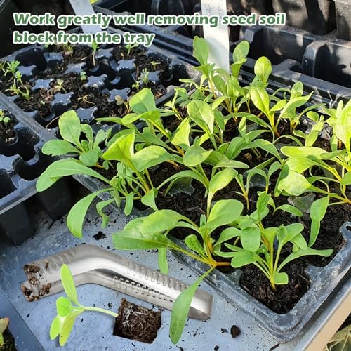 1 PCS Seedling Transplant Tongs, Stainless Steel Seed Planter Tool - Image 6