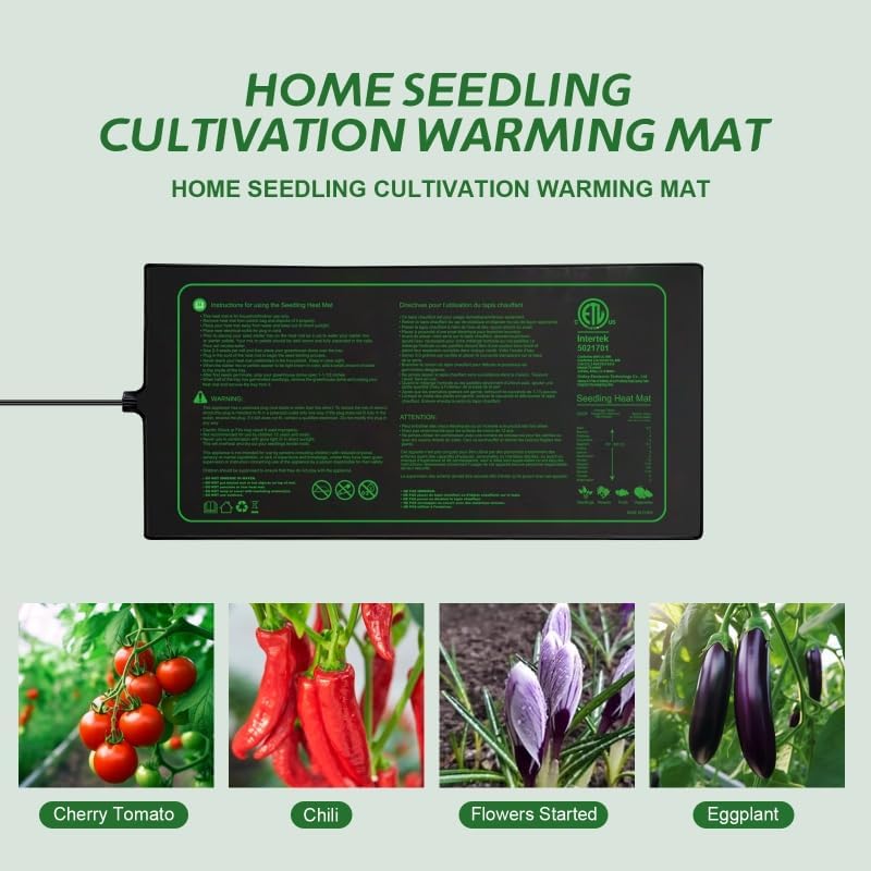 10"x20" Seedling Heat Mat for Seed Starting and Germination,2 Pack - Image 4