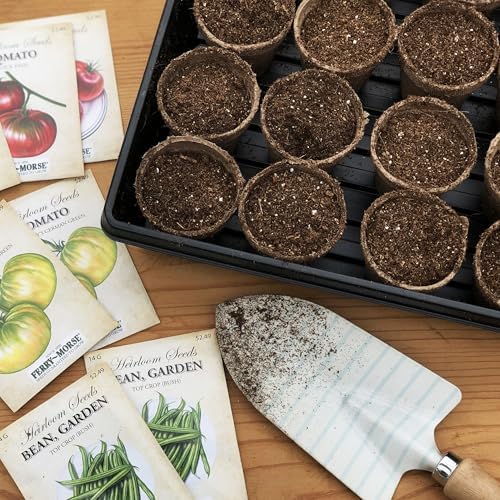 Jiffy Plant Germination Tray - Watertight, Lightweight - 10.75 x 21 in, 2 in Tall - 10-Pack - Plastic - Image 5
