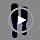 Phillips Brush Light Touch 6 Hair Brush, Full + Petite Combo, Sapphire Blue - Image 5
