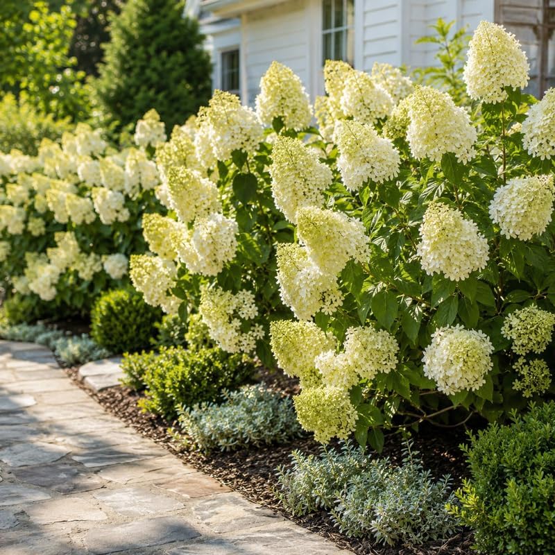 Limelight Hydrangeas Live Plants for Planting, 6-10" Tall in a Quart Pot, Hydrangea Plant Live, Low Maintenance, Cold Hardy Perennial Flowering Shrub for Garden Beds & Outdoor Landscaping - Image 3