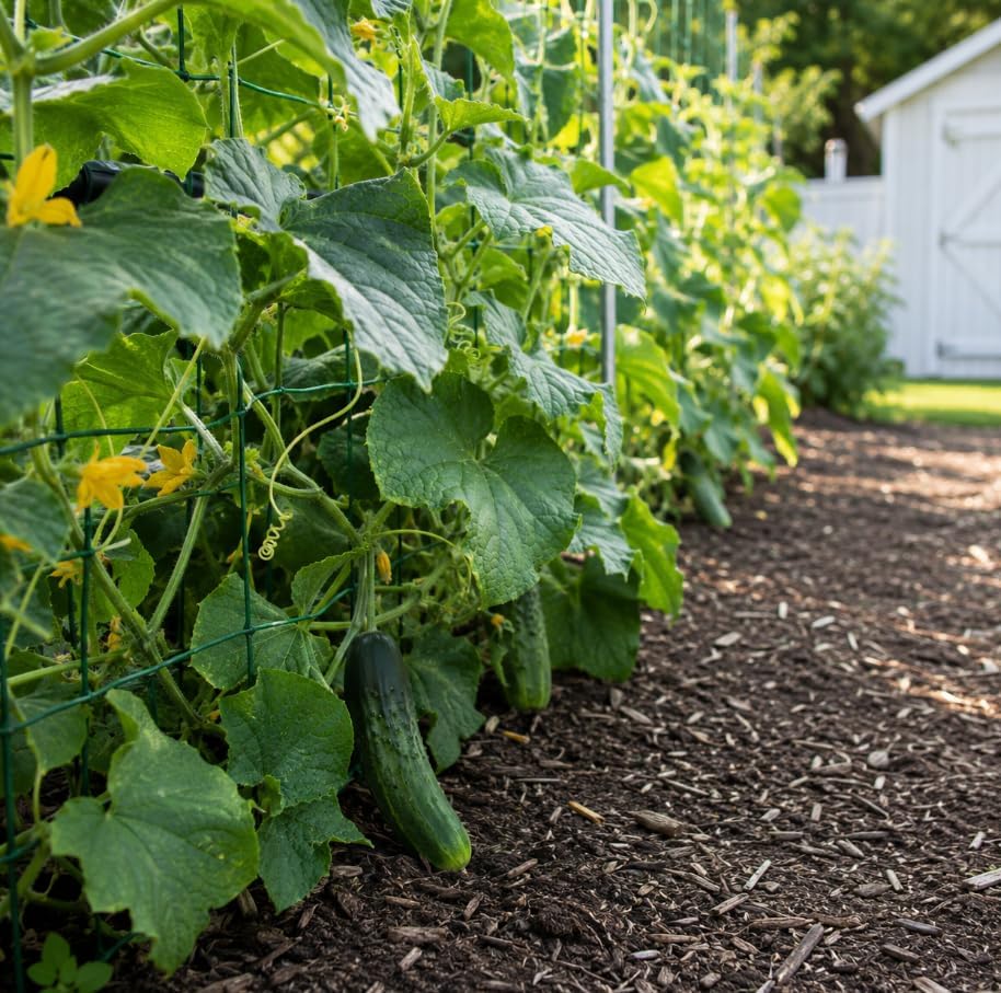 2 Live Cucumber Plants for Planting, 3-5 Inch Tall Starter Seedlings, Vegetable Garden Starts for Outdoor Garden, Patio Pots and Raised Beds - Image 6