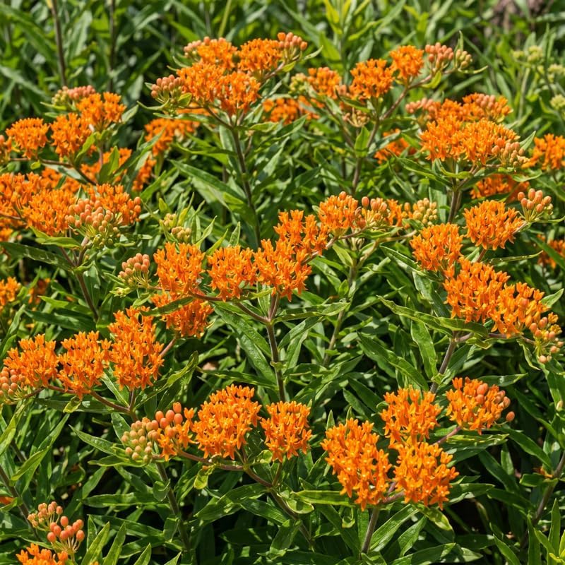 2 Orange Milkweed Live Plants, 3-6 Inch Tall - Image 4