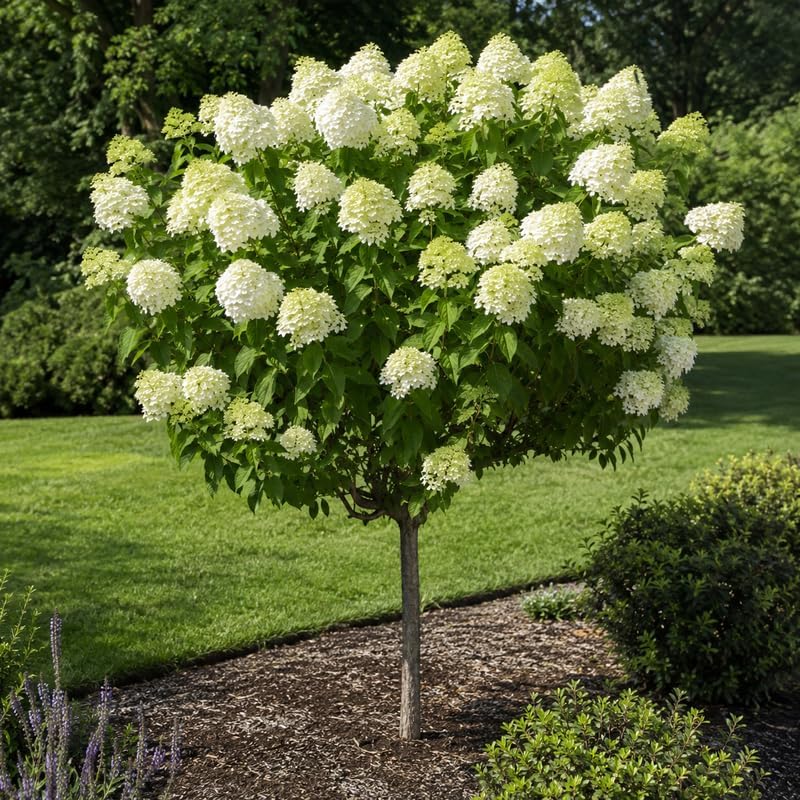 2 Limelight Hydrangea Plants for Planting, 6-10" Tall - Quart Pot, Hardy Hydrangea Tree Live Plant, Low Maintenance Compact Flowering Shrub for Patio Containers & Landscape - Image 6
