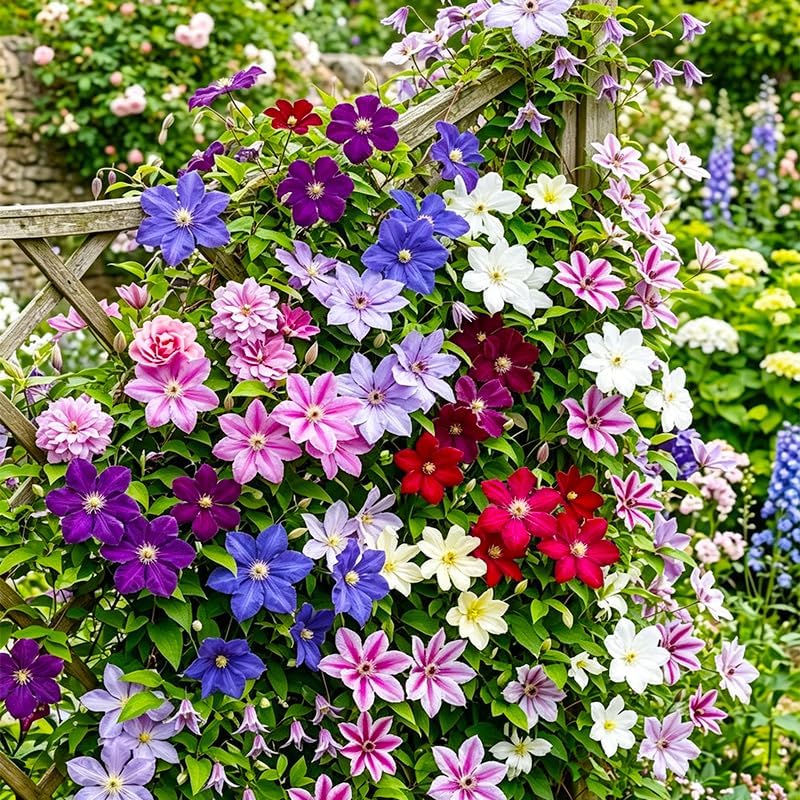 190+ Perennial Mix Clematis Seeds for Planting - Non-GMO Heirloom Seeds,Climbing Vines,Attracts Pollinators, Cold Hardy - Image 7