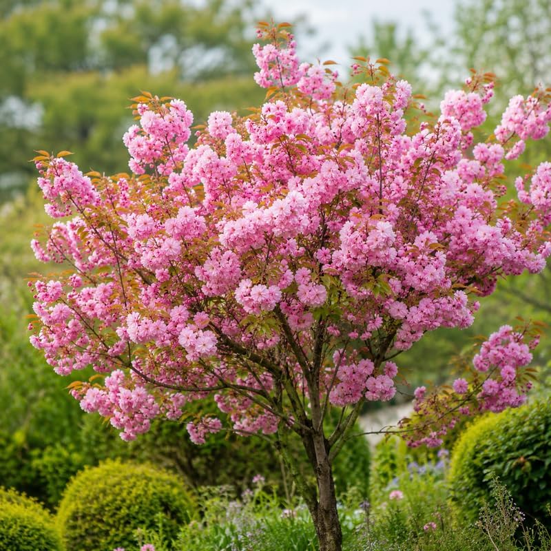 Double Pink Cherry Tree Live Plant - Image 5