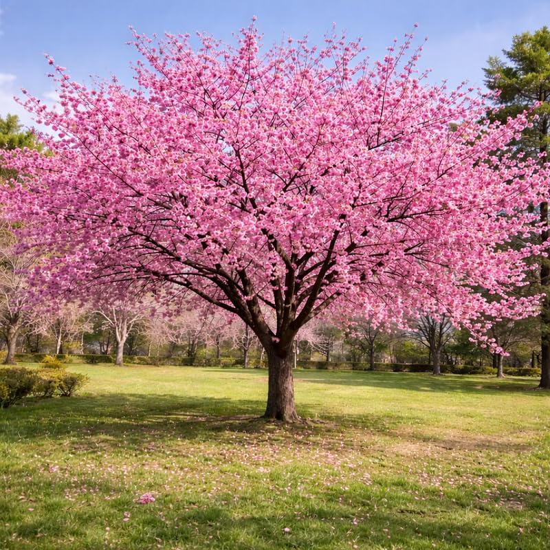 Okame Cherry Tree Live Plant by GINGERGLOW