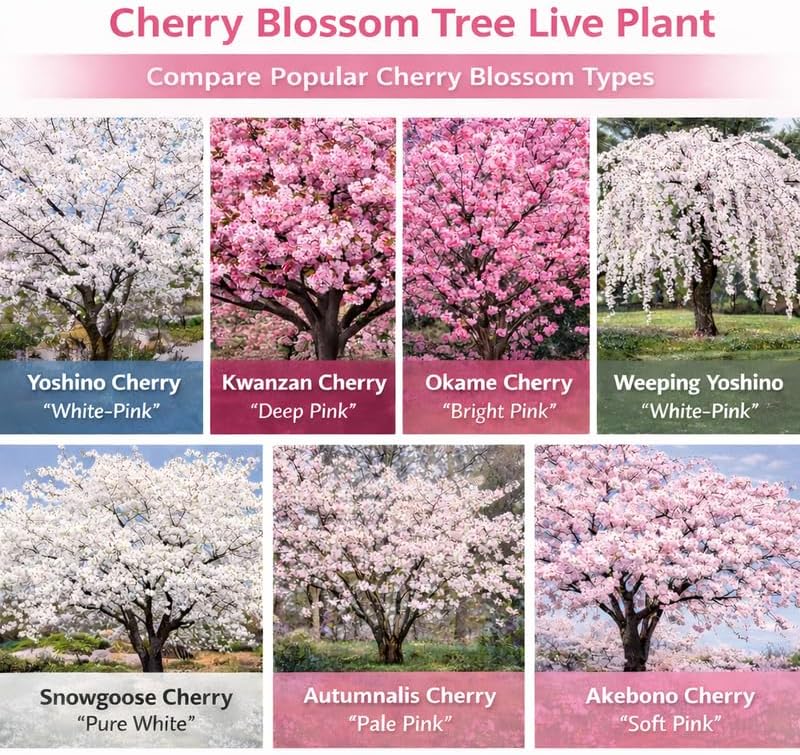 Snowgoose Cherry Tree Live Plant - Image 4