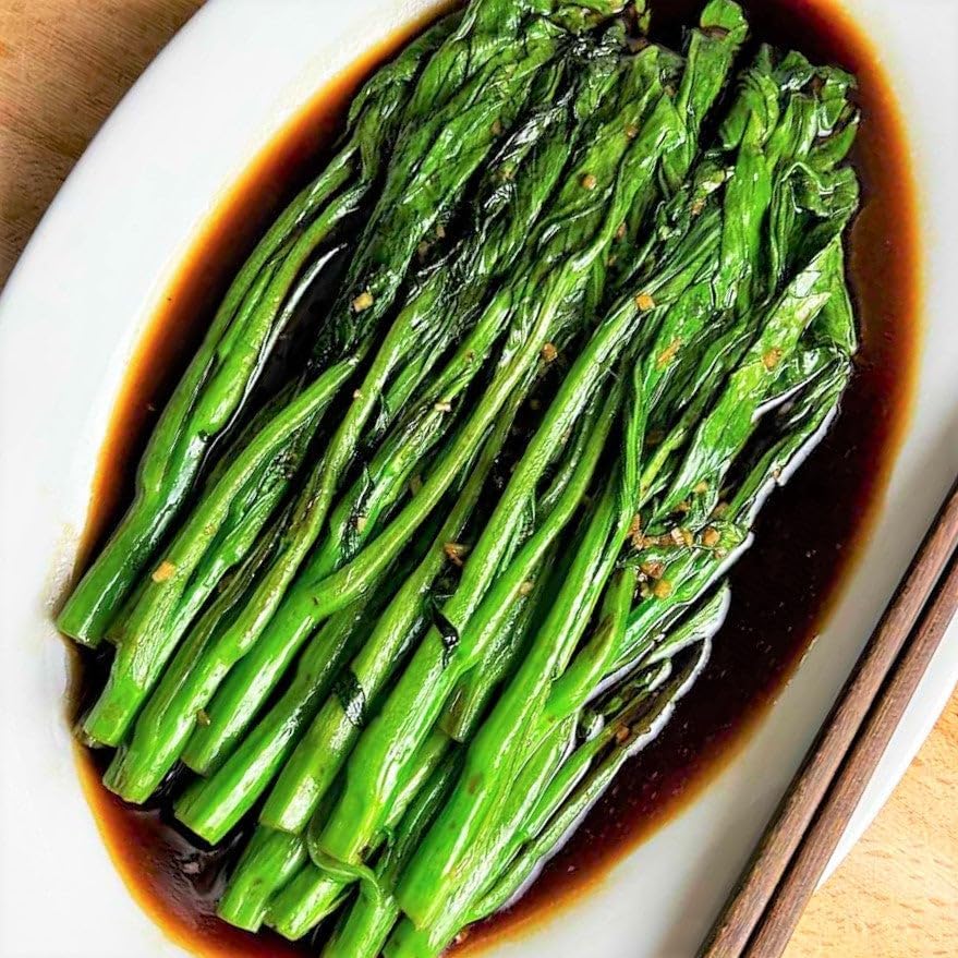70D Improved Green Yu Choy Sum Seeds - 15,000+ Count - for 2026 Planting 70D Improved Green Flowering Cabbage Bok Choy Chinese Broccoli CAI Tai USA Asian Vegetable Grow Your Own Home - Image 7